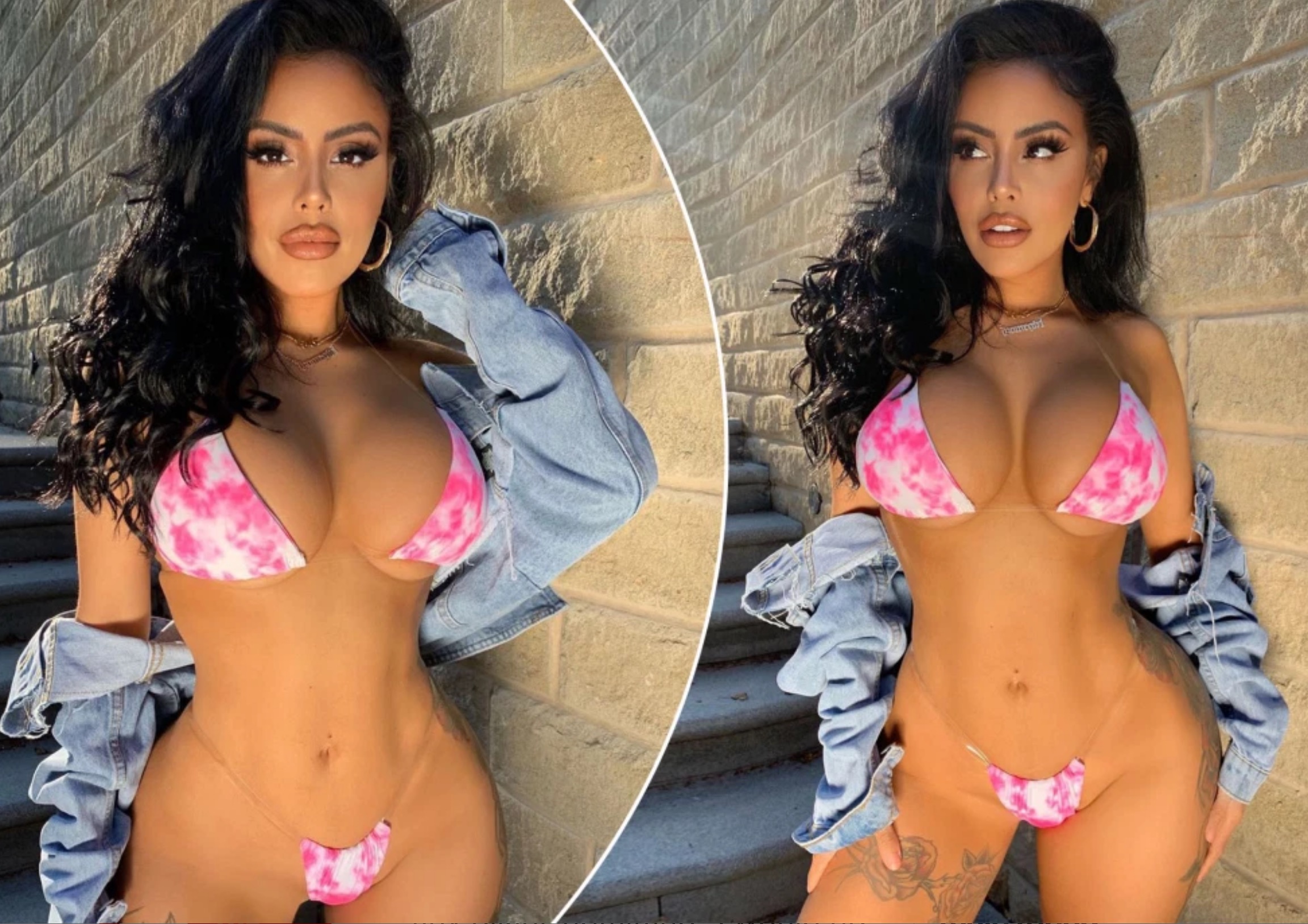 Chloe Saxon Models New Bikinis From Fashion Nova – Game Break